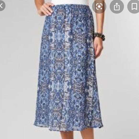 Coldwater Creek Dresses & Skirts - NWT🎉Reversible Coldwater Creek Skirt